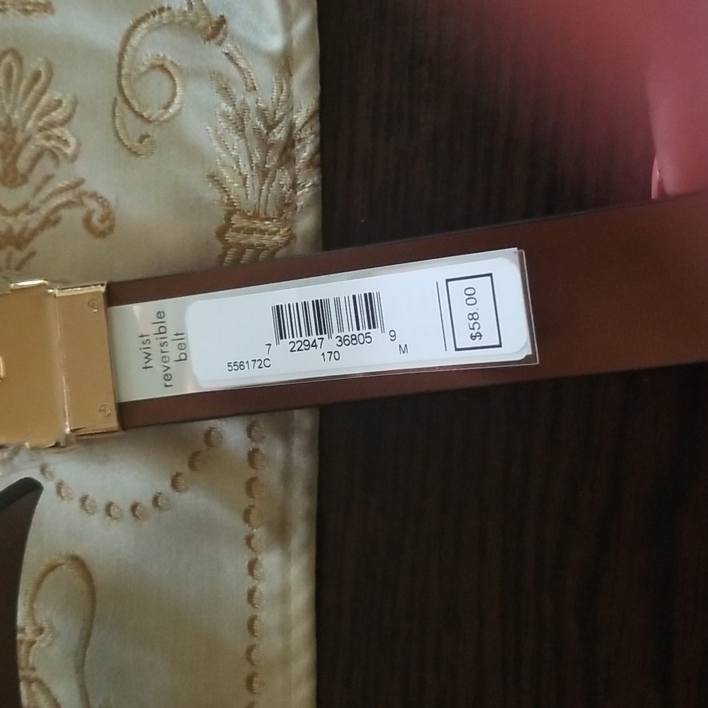 Nwt MK Reversible Belt - Picture 5 of 6